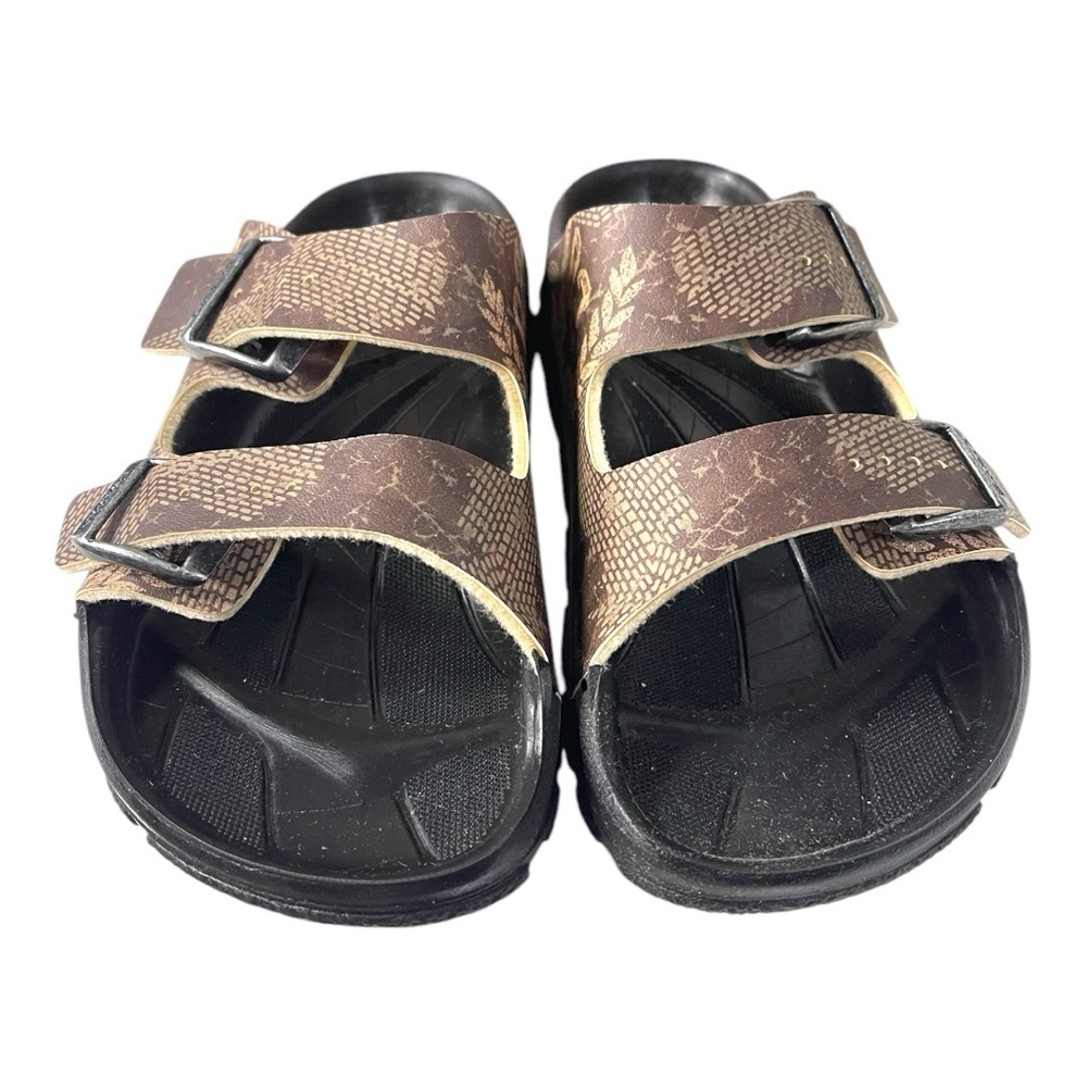 Birkiâs Haiti Sandals Aviator Brown Beige Size 36 (L 5) New In Box